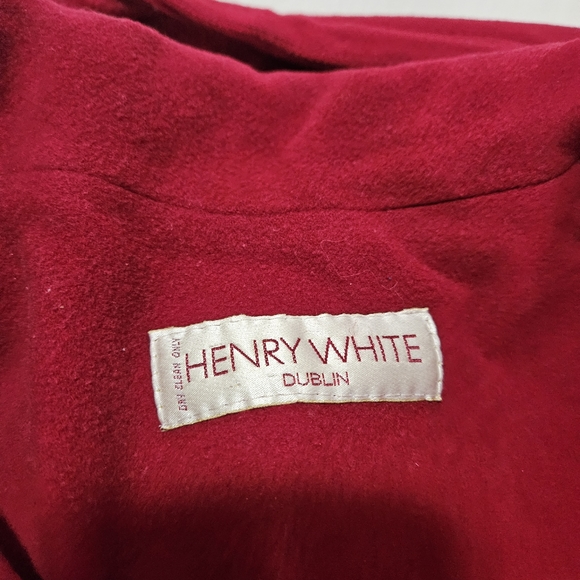 Henry White Dublin vintage wool and cashmere over coat with removable hood - Picture 5 of 9